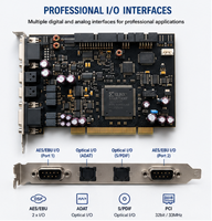 Kartu Audio PCI RME HDSP 9632 Hammerfall DSP Bekas 24Bit 192kHz Kartu Suara Studio Profesional