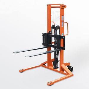 1.6 मीटर चौड़ा पैर हाइड्रोलिक CTY-E फोर्कलिफ्ट मैनुअल स्टेकर के साथ 1 टन क्षमता - Product Image 1