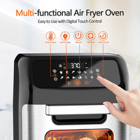 Qana Vente en gros d'usine Friteuse électrique OEM Four à friteuse à air numérique intelligent sans fumée