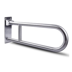Elderly Bariatric Disabled Commode Safety Hand Railing Guard Frame Shower Assist Aid Handrails Stainless Steel Toilet <strong>Grab</strong> <strong>Bar</strong> - Product Image 1