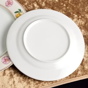 Flower Series European Exquisite Luxury Eco-Friendly 2-Piece <b>Bone</b> <b>China</b> Dinnerware <b>Sets</b> Microwave & Dishwasher Safe for Parties - Product Image 4