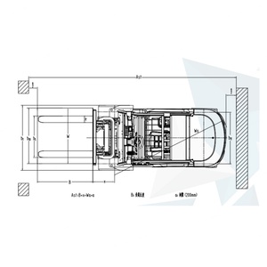 Electric Forklift with Cushion Tire Lead Acid Battery 4 Ton 5 Ton Electric Forklift Factory Price for Sale - Product Image 5