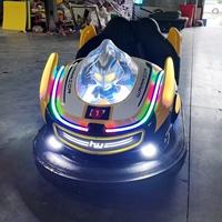 Nouvelles Voitures Tamponneuses LED Circulaires Style Astronaute pour Centres Commerciaux Intérieurs, Équipement de Fête Foraine pour Enfants et Familles