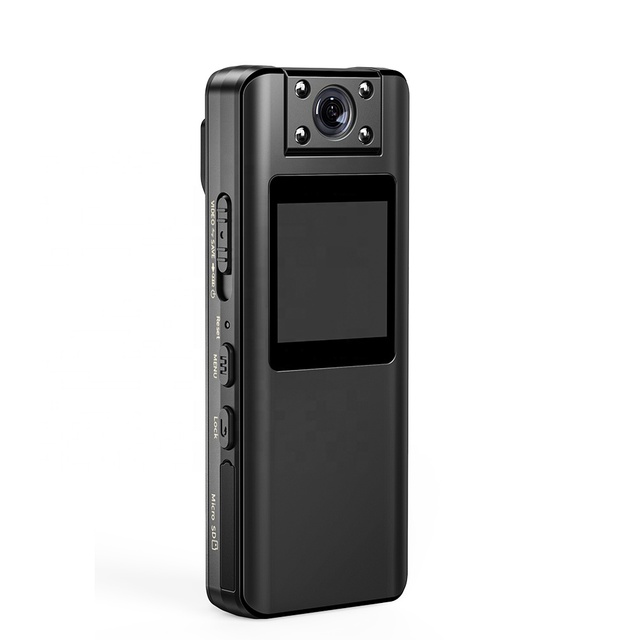 A22 Professional Digital Mini Body Mounted Camera 1080P Screen Portable Magnetic Night Vision Small Camera Sports DV Camcorder