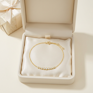Nuevos Productos, Pulsera Exquisita Hecha a Mano para Uso Diario, Joyería de Oro Amarillo Sólido de 18K, Pulsera Brillante con Diamantes Naturales Reales - Product Image 3