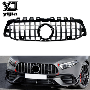 Modificación de la Rejilla Central GT para <span class=keywords><strong>Mercedes</strong></span>-Benz Clase A W177 Edición Deportiva <span class=keywords><strong>A180</strong></span> A200 A220 2018+ (Compatible con OLIVER) - Product Image 1