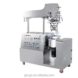 CYJX vakum homojenleştirici emülsiyon sabun yapma makinesi krem karıştırıcı kozmetik üretim hattı ekipmanları