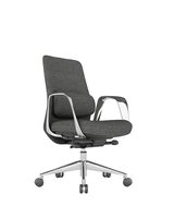 JOHOOFURNITURE Leder-Bürostuhl Direkt vom Hersteller Burostuhl für Schulungsräume Ergonomisch Modern Robust Verstellbar