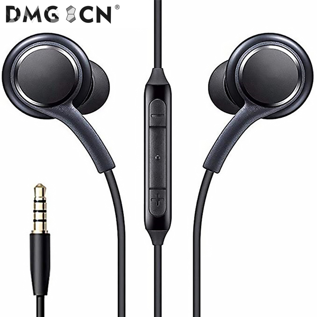 Hot Sales in 2020 Earphones 3.5mm In-ear Wired Mic Volume Control Headset Smartphone