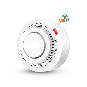 Fire Protection Smoke Detector Smokehouse Combination Fire Alarm Home Security System Firefighter Tuya WiFi Smoke Detector Alarm