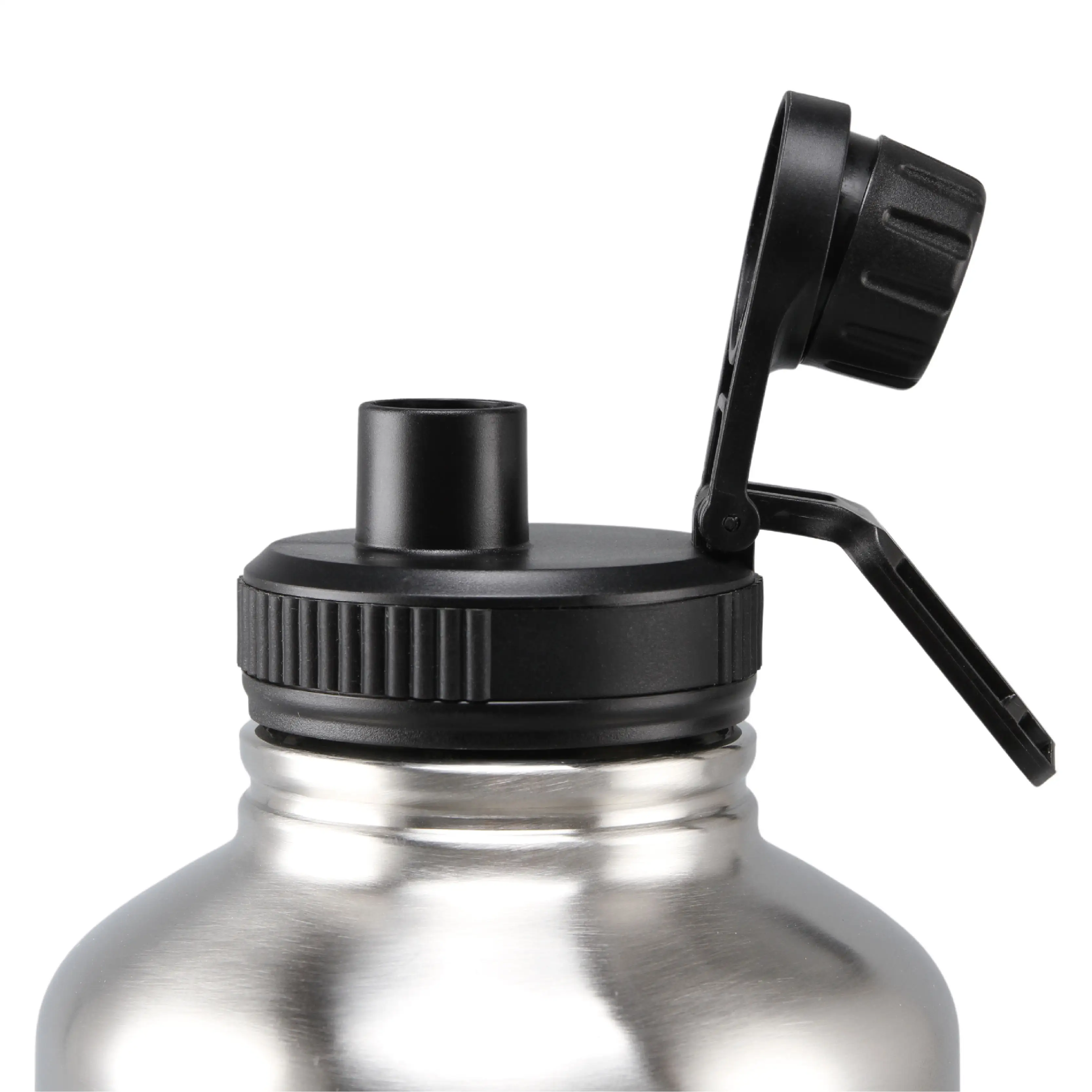 Garrafa térmica fácil de transportar, garrafa de água ecológica com logotipo personalizado e personalizado
