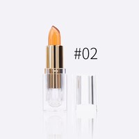 OEM 6 couleurs Rouge à lèvres longue durée nourrissant à la température Teinte à lèvres transparente Hydratant Gelée Cristal Rouge à lèvres