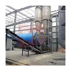 Best Selling Organic Fertilizer Biomass Rotary Drum Dryer Price