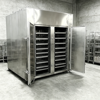 Automatische Voedseldroger 3kW 240V Schaaldehydrator 304SS voor het drogen van mango, banaan, appel, cassave, vis en kokosnoot