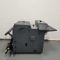 Imprimante DTF manuelle Hybons, nouvelle, 60 cm, double tête, avec secoueur de poudre, impression DTF 602c, transferts, 2200W, machine d'impression de t-shirts DTF