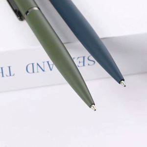High Quality <b>Multi</b> <b>Color</b> Dark Metal Ballpoint <b>Pen</b> with logo Business Signature Metal <b>Pen</b> Black Suitable for Enterprise Promotion - Product Image 3