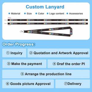 Cordon tour de cou tressé personnalisé avec votre logo – Lanière en corde avec logo sur mesure – Offre spéciale - Product Image 6