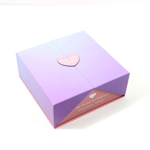 Boîtes cadeaux rigides personnalisées HAIPAI de luxe, magnétiques, à double ouverture, recyclables, finition mate, avec doublure en mousse pour crème <span class=keywords><strong>visage</strong></span> - Product Image 4