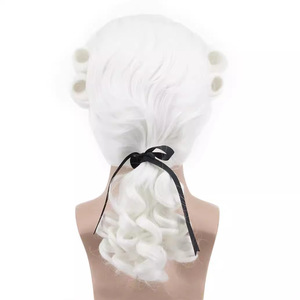 Peluca de Harley Quinn de Birds of Prey, Peluca Sintética Larga con Trenzas <span class=keywords><strong>para</strong></span> Disfraz de la Película de DC - Product Image 5