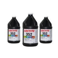 Adhésif acrylique à durcissement par lumière UV AA352, haute viscosité, résistant aux produits chimiques, pour le travail du bois, l'emballage, la construction et le transport