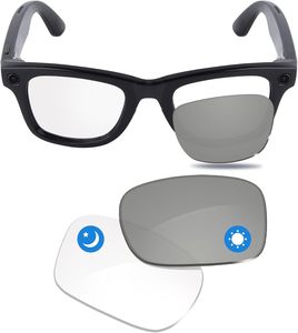 Long Time Battery Real Time Translation <b>Phone</b> Call 2 Lenses Bluetooths WiFi Metas AI Smart Glasses 8MP Camera with Charging Case - Product Image 1