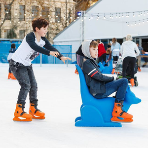 Pista di Pattinaggio Professionale Sintetica per Allenamento Hockey su <span class=keywords><strong>Ghiaccio</strong></span>, Ausilio per Bambini e Adolescenti - Product Image 1