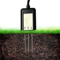 Sensor de Contenido de Suelo de Alta Precisión para Agricultura, Modbus RS485, Sensor de Conductividad Eléctrica, Salinidad, Temperatura y Humedad