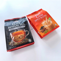 Fabricant de sacs à café personnalisés en PET, VMPET, PE de 100g, sachets à 4 soudures latérales, échantillons d'usine, emballage imprimé, vente au détail, OEM, qualité alimentaire