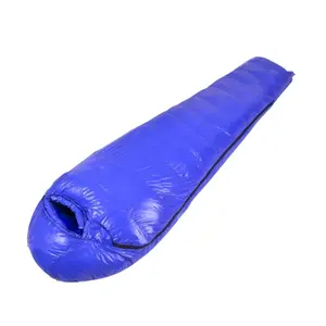 Ringan Bawah Mummy Sleeping Bag untuk Outdoor 1500G Mengisi Goos Down