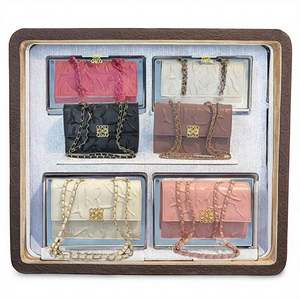 Bolso de mano grande de latón de alta calidad a precio de mayorista para bodas y eventos formales y con un aspecto glamuroso de HF - Product Image 3