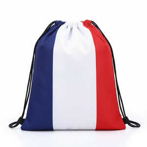 Набор болельщика Чемпионата мира <span class=keywords><strong>2026</strong></span> по футболу во Франции: водонепроницаемые полиэстеровые флаги, накидка, сумка на шнурке, повязка на голову, маска для лица, футбольные аксессуары - Product Image 5