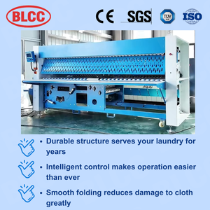 Machine à repasser et à plier automatique industrielle en acier inoxydable électrique <span class=keywords><strong>de</strong></span> 3000 mm pour vêtements, serviettes, draps <span class=keywords><strong>de</strong></span> <span class=keywords><strong>lit</strong></span> à l'hôtel - Product Image 6