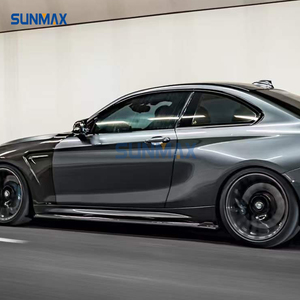 Faldones laterales de fibra de carbono seco para modificación Sunmax, piezas de carrocería de coche para <span class=keywords><strong>BMW</strong></span> <span class=keywords><strong>M2</strong></span> F87 2016 2017 <span class=keywords><strong>2018</strong></span> 2019 2020 - Product Image 5