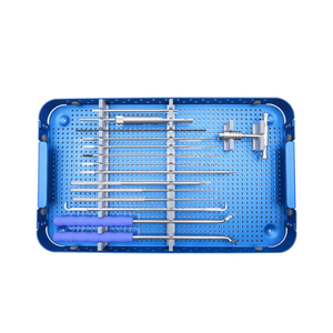 Professional New Design High Quality Stainless Steel Manual Spine Instrument <b>Set</b> Pedicle <b>Screw</b> System For Spinal Instrument - Product Image 4