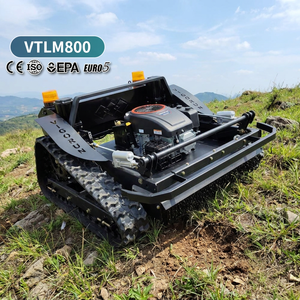 Robot Tagliaerba Telecomandato Vigorun, Larghezza di Taglio 800mm, 60 cm °   Trinciatrice per pendii ripidi - Product Image 1