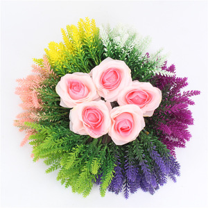 Ramo de Lavanda Artificial Wen Hope, Multicolor, de Plástico, para Decoración de Bodas y Hogar - Product Image 3