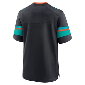 Pitch Blue Miami Jersey sepak bola Amerika dijahit Tua Tagovailoa actane Tyreek Hill Jersey untuk pria pemuda - Product Image 4