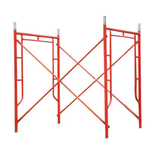 Directo de fábrica, construcción interior y exterior, andamio de Marco H de escalera galvanizada y de pintura móvil de acero Q235, carga de 500kg - Product Image 5