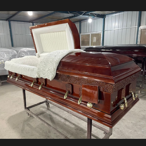 Белая корзина WESTON, шкатулка и погребальный гроб, цены - Product Image 6