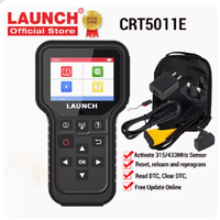 LAUNCH CRT 5011E Capteur de pression des pneus de voiture Outil de diagnostic d'activation Analyseur de moteur Outil de programmation d'instrument de diagnostic de défaut