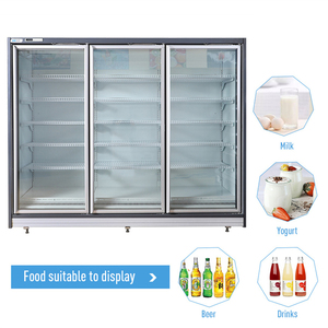 Enfriador Comercial Vertical con Puertas de Vidrio para Supermercado 2 3 4 5, Exhibidor de Bebidas G920, Congelador Vertical con Puerta de Vidrio G920 - Product Image 5
