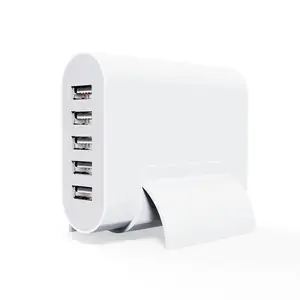 Chargeurs usb multi ports 5 ports station de charge portable multi usb chargeur mural usb 5 ports