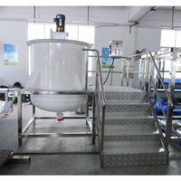 LINHE Réservoir de mélange en PP/PVC durable résistant à la corrosion 100L ~ 5000L Mélangeur d'eau de Javel Base liquide/Réacteur chimique acide Solution de chlore