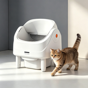 Bac à litière intelligent pour chat Arenero Automático 68L grande capacité avec contrôle à distance via application WiFi - Product Image 1