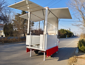 Carrito de Venta de Helados, <span class=keywords><strong>Scooter</strong></span> <span class=keywords><strong>Piaggio</strong></span> Ape, Vehículo de Tres <span class=keywords><strong>Ruedas</strong></span>, Carrito de Venta con Congelador, Triciclo Eléctrico - Product Image 3