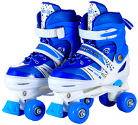 Vente en gros d'usine en stock Chaussures de roller quad à taille réglable avec roulements ABEC-7 pour enfants et adolescents