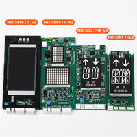 Panel de visualización LOP (Llamada en el Vestíbulo) para ascensores de uso hotelero moderno, modelos ND-SDD-THTHL2 y ND-SBD-TH, Placa PCB