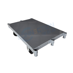 Factory Material Handling 500kg Steel Heavy Duty Wall Board <strong>Flat</strong> Panel Display <strong>Cart</strong> - Product Image 1