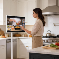Televisor Inteligente Portátil de 32 Pulgadas, Gama de Color 100% sRGB, Tiempo de Respuesta de 8ms, Pantalla Táctil Inteligente, 4K 60Hz, 10 Puntos Táctiles Interactivos