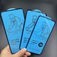 Expédition rapide, perméabilité, anti-poussière, verre trempé transparent 18D avec bord en silicone pour Infinix Hot 40i Hot 40 Pro
